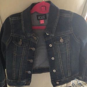 Toddler Jean Coat